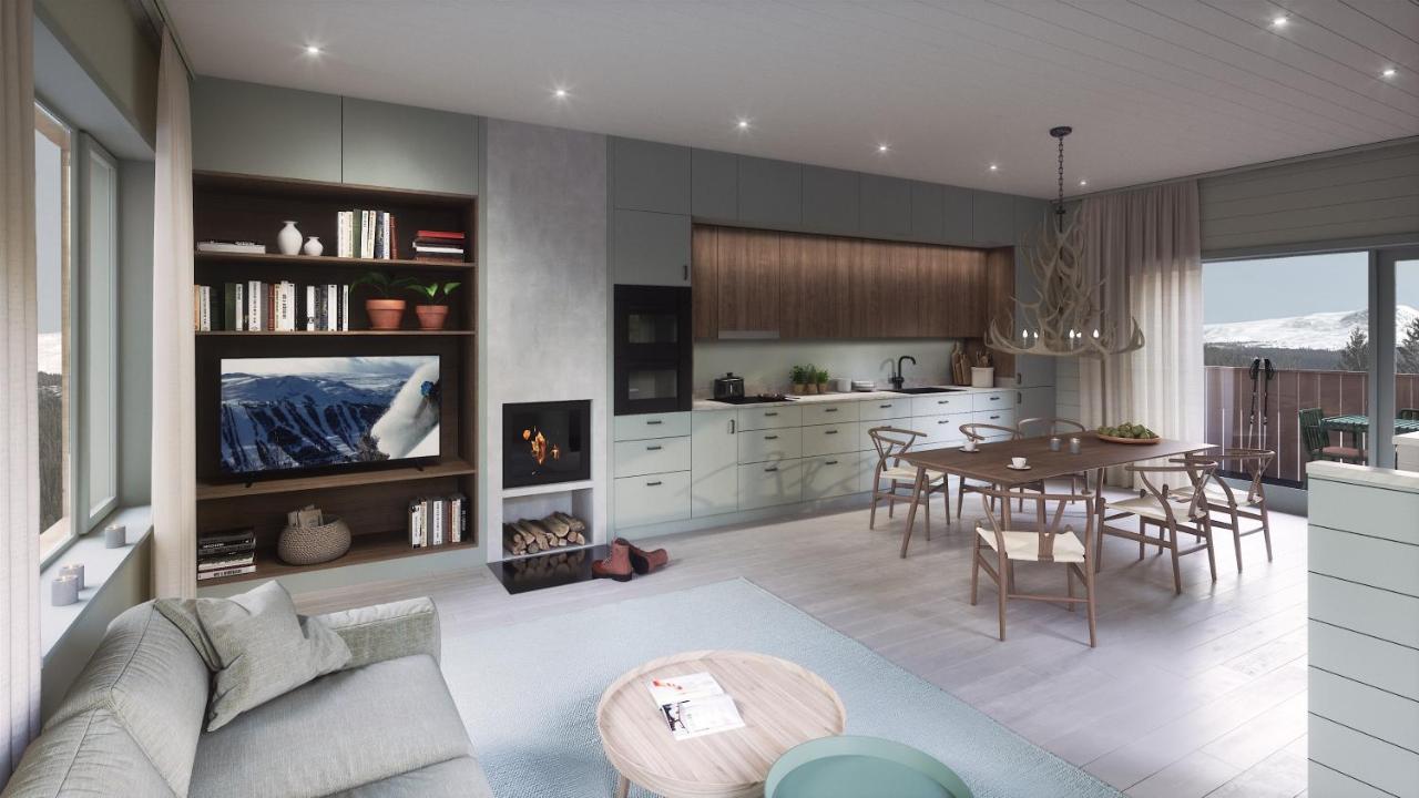 Kavan Townhouse Funaesdalen ภายนอก รูปภาพ